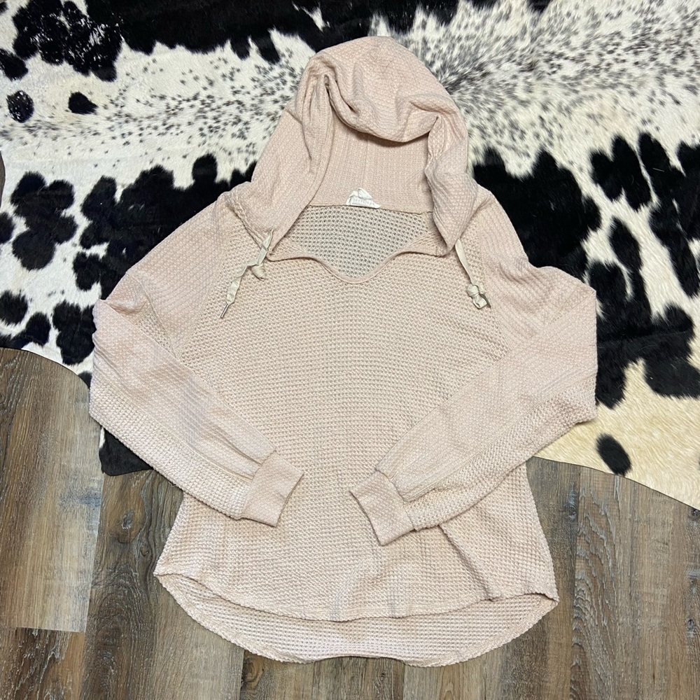 love riche | hooded shirt